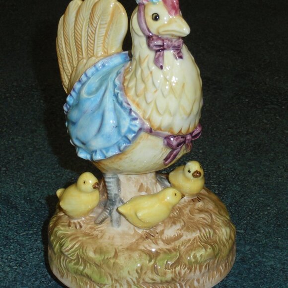 Beatrix Potter Roating Music Box "Sally Henny Penny" Chicken Christmas Gift! - Picture 2 of 9